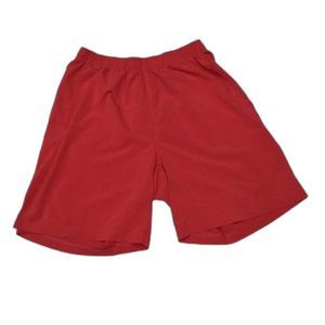 Men's Reebok Cross Fit Training Shorts Small Red Lightweight Athletic Activewear